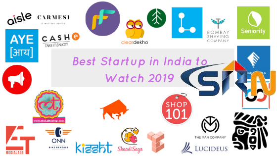 Best Startup in India to Watch 2019