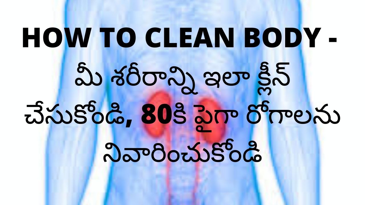 how to clean body detox drink