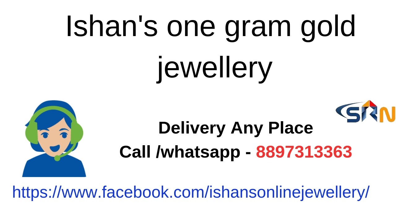 ishans One Gram Gold Jewellery Design new Collections 2019